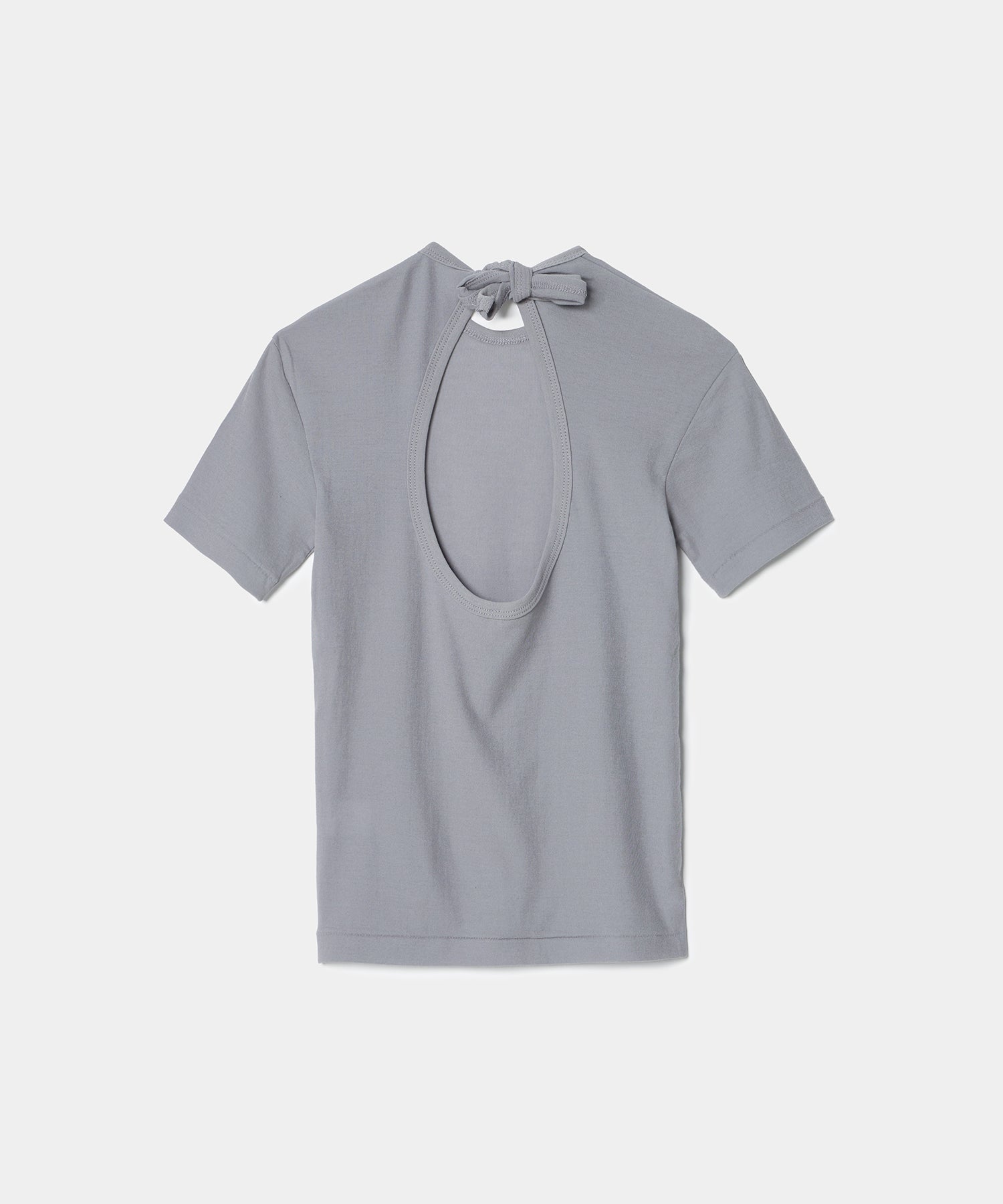 トップス babaco Twisted Cotton Back Tied T-shirt Twisted Cotton Back Tied T-shirt｜babaco(ババコ)公式通販｜