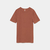 Cotton/Silk Basic T-shirt
