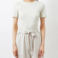 Cotton/Silk Basic T-shirt