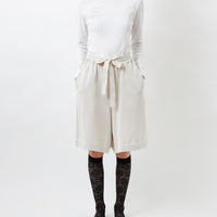 Cotton/Silk Basic Long Sleeve T-shirt