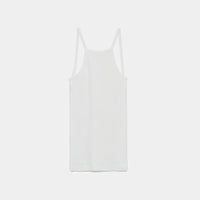 Cotton/Silk Ribbed Open Back Camisole