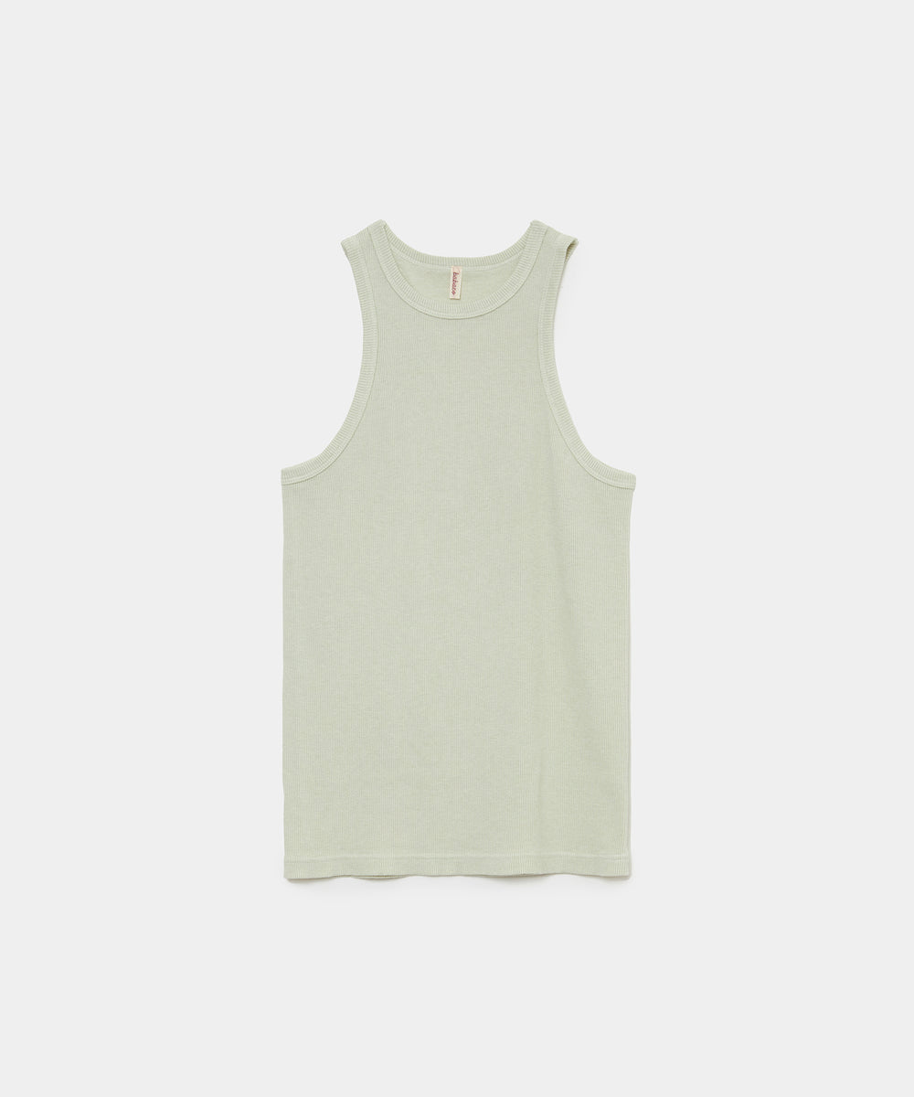 Cotton/Silk Ribbed Tank Top｜babaco(ババコ)公式通販