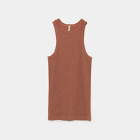 Cotton/Silk Ribbed Tank Top