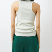 Cotton/Silk Ribbed Tank Top