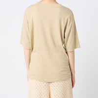 Cotton/Silk Relaxed T-shirt