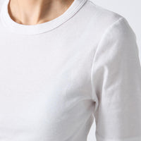 Cotton/Silk Basic T-shirt