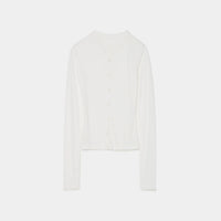 Twisted Cotton Cardigan
