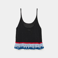 Ruffle-Hem Camisole