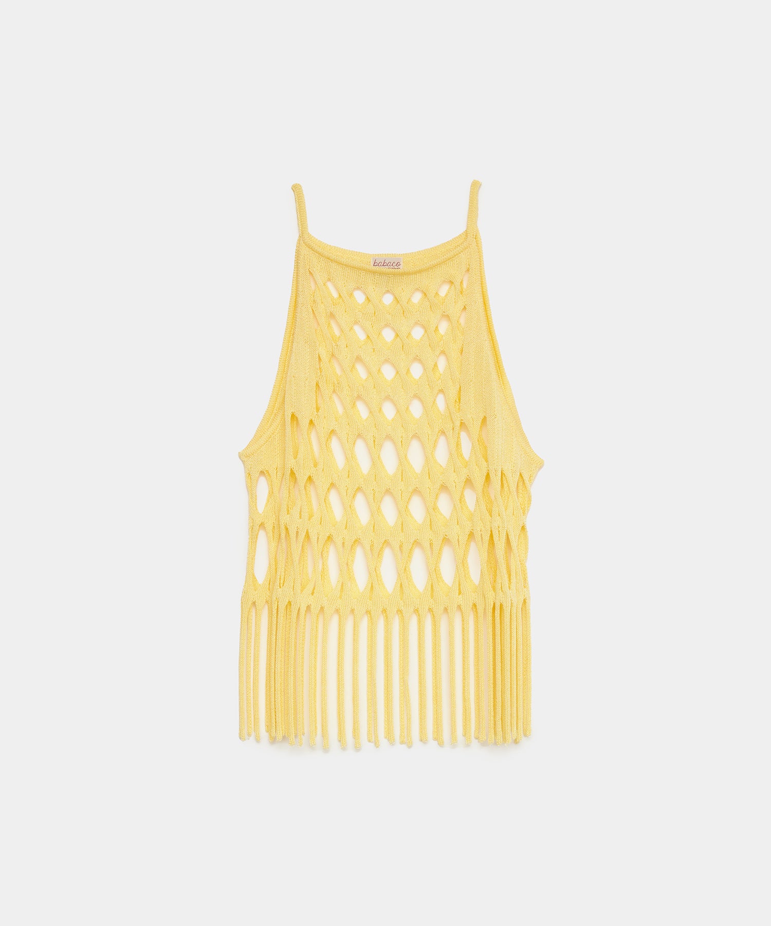 Cable Fringe Tank Top｜babaco(ババコ)公式通販｜ケーブルフリンジ 