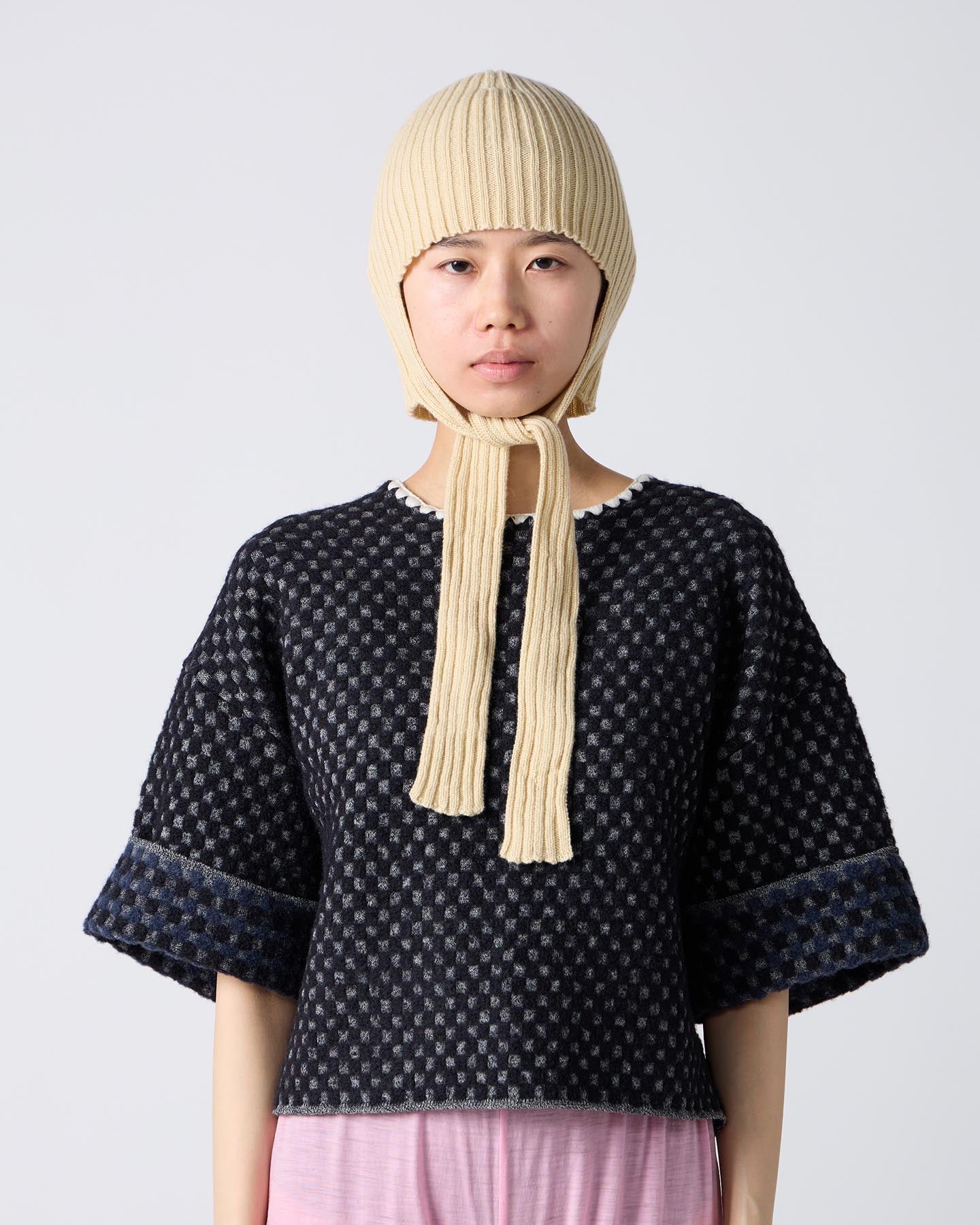 Cashmere Ribbed Knit Cap｜babaco(ババコ)公式通販｜カシミア