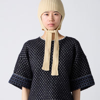 Cashmere Ribbed Knit Cap