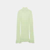 Fine Wool Ribbed Turtleneck - ONLINE LIMITED COLOR