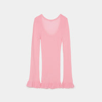 Fine Wool Ribbed Long Sleeve - ONLINE LIMITED COLOR