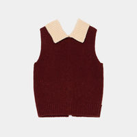 Bicolor Cashmere/Silk Vest