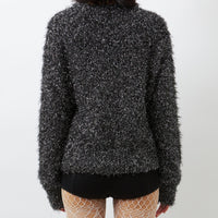 Lurex Fur Pullover