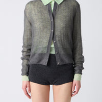 Fine Mohair Silk Cardigan