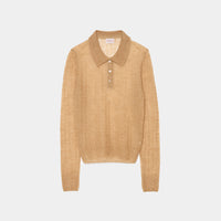 Fine Mohair Silk Polo