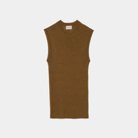 Eyelet Cable Sleeveless Top