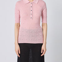 Eyelet Cable Polo