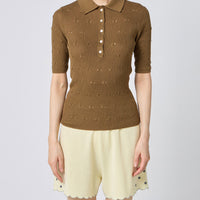 Embroidered Short Pants