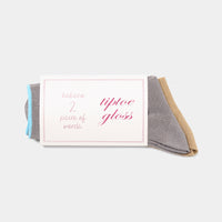 2 Pairs of Words - tiptoe gloss