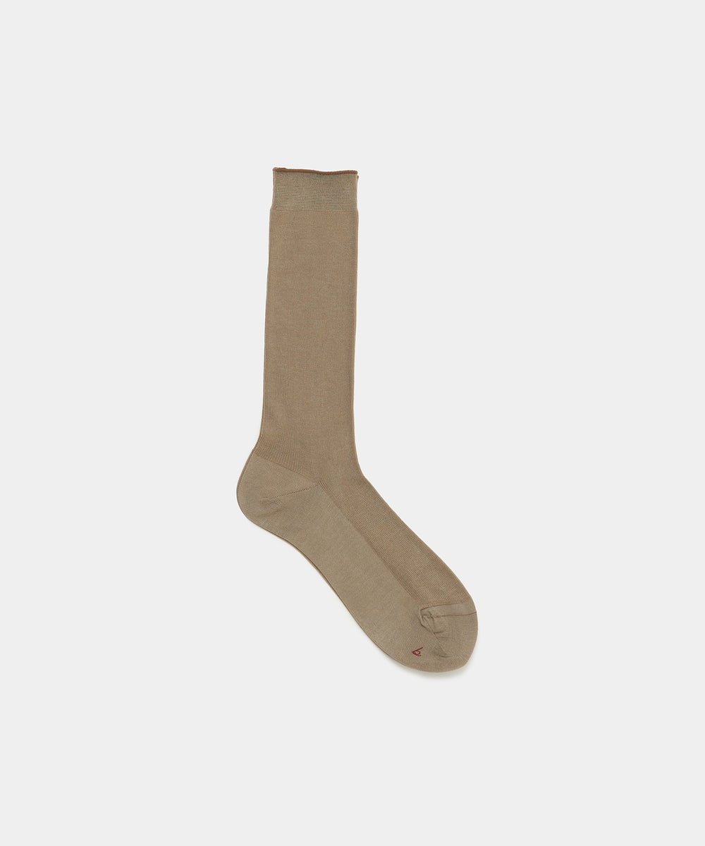 Cotton Fine Ribbed Socks｜babaco(ババコ)公式通販｜コットン