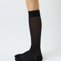 Pin Dot Knee High Socks