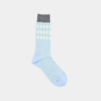Jacquard Check Socks