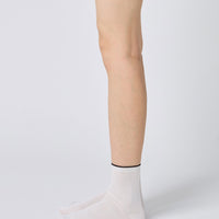 Cotton Fine Ribbed Short Socks