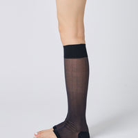 Toeless Sheer Knee High Socks