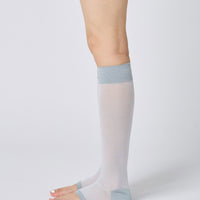 Toeless Sheer Knee High Socks