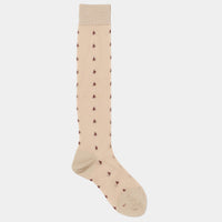 Tiny Flower Sheer Knee High Socks