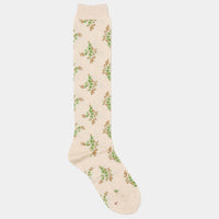 Floral Knee High Socks
