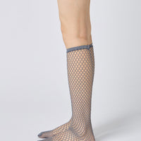 Fishnet Knee High Socks