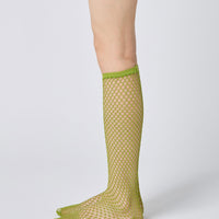 Fishnet Knee High Socks
