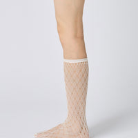Wavy Fishnet Socks