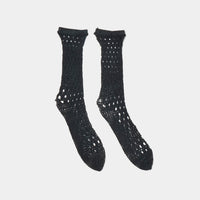 Wavy Fishnet Socks