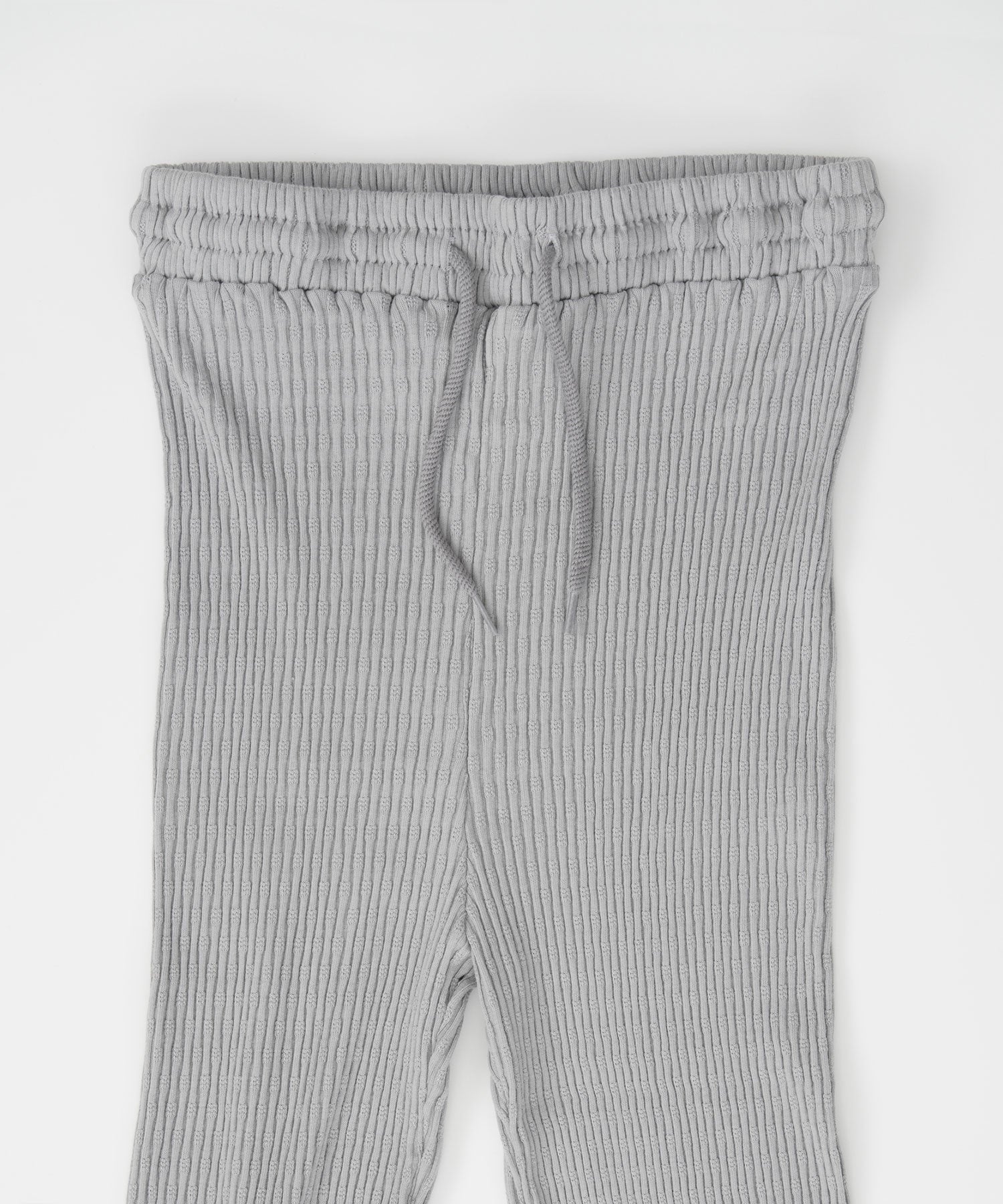 Cotton Ribbed Pants｜babaco(ババコ)公式通販｜ささやかな編み柄の
