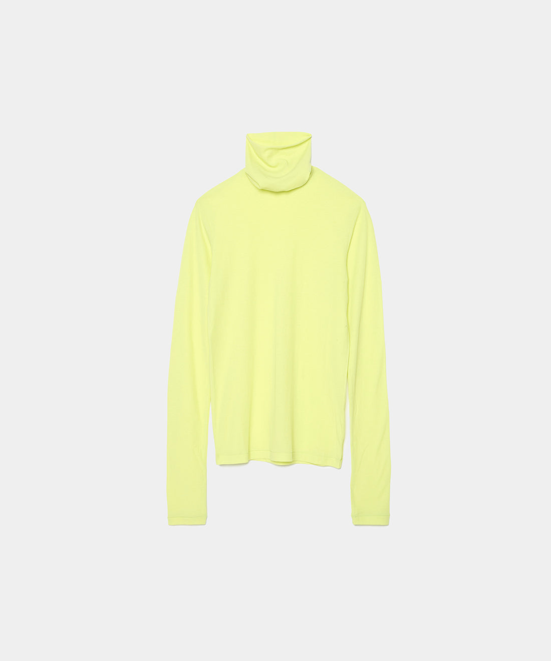 Twisted Cotton Turtle Neck