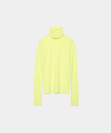 Twisted Cotton Turtle Neck