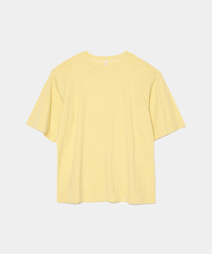 Cotton/Silk Relaxed T-shirt