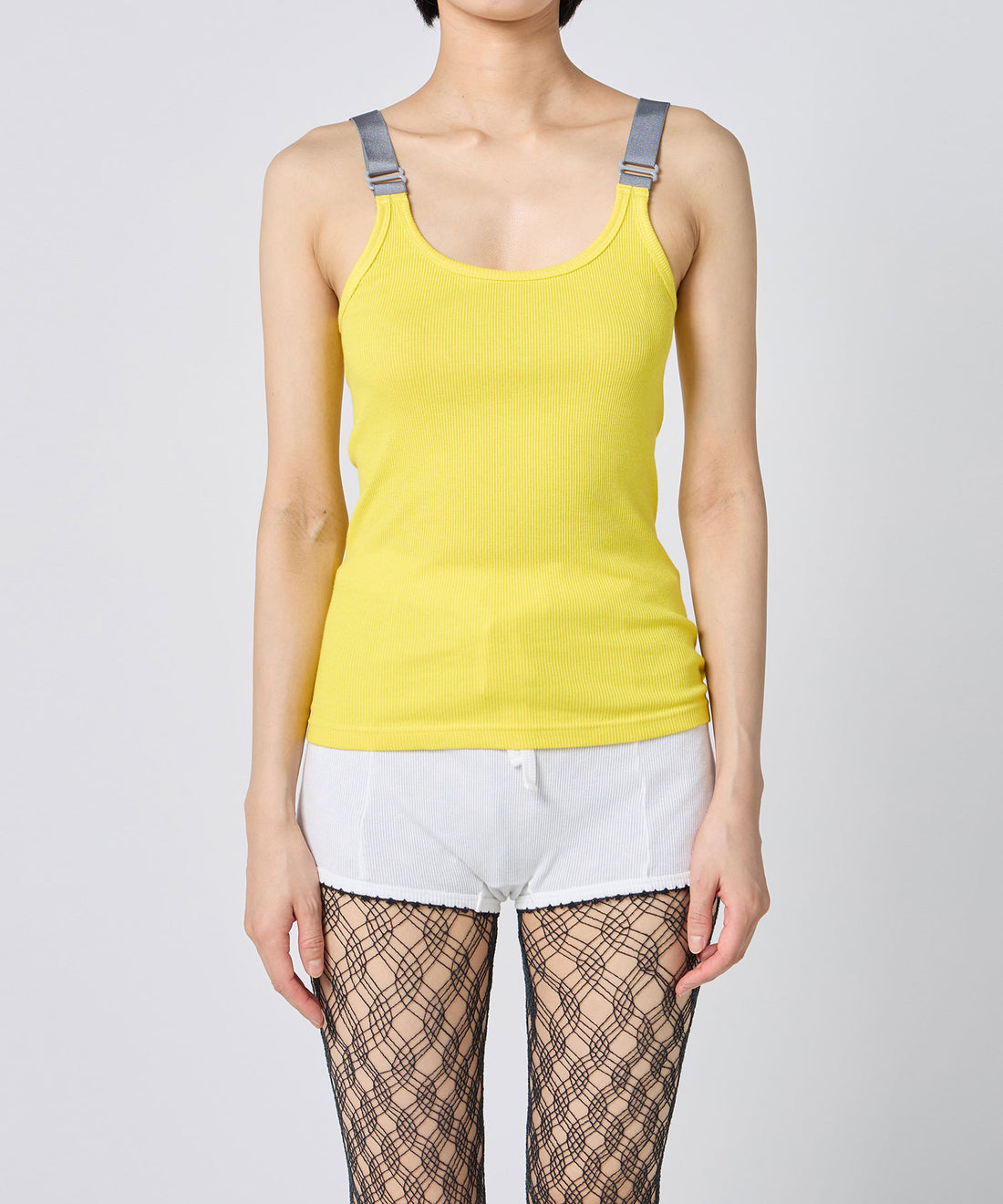 Cotton/Silk Ribbed Camisole