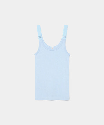 Cotton/Silk Ribbed Camisole