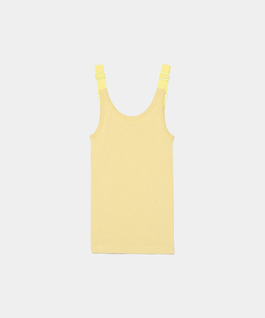 Cotton/Silk Ribbed Camisole