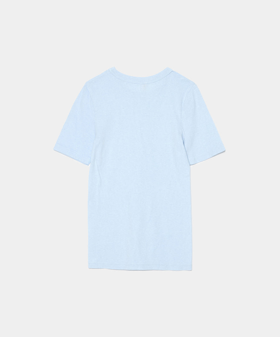 Cotton/Silk Basic T-shirt