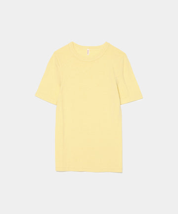 Cotton/Silk Basic T-shirt