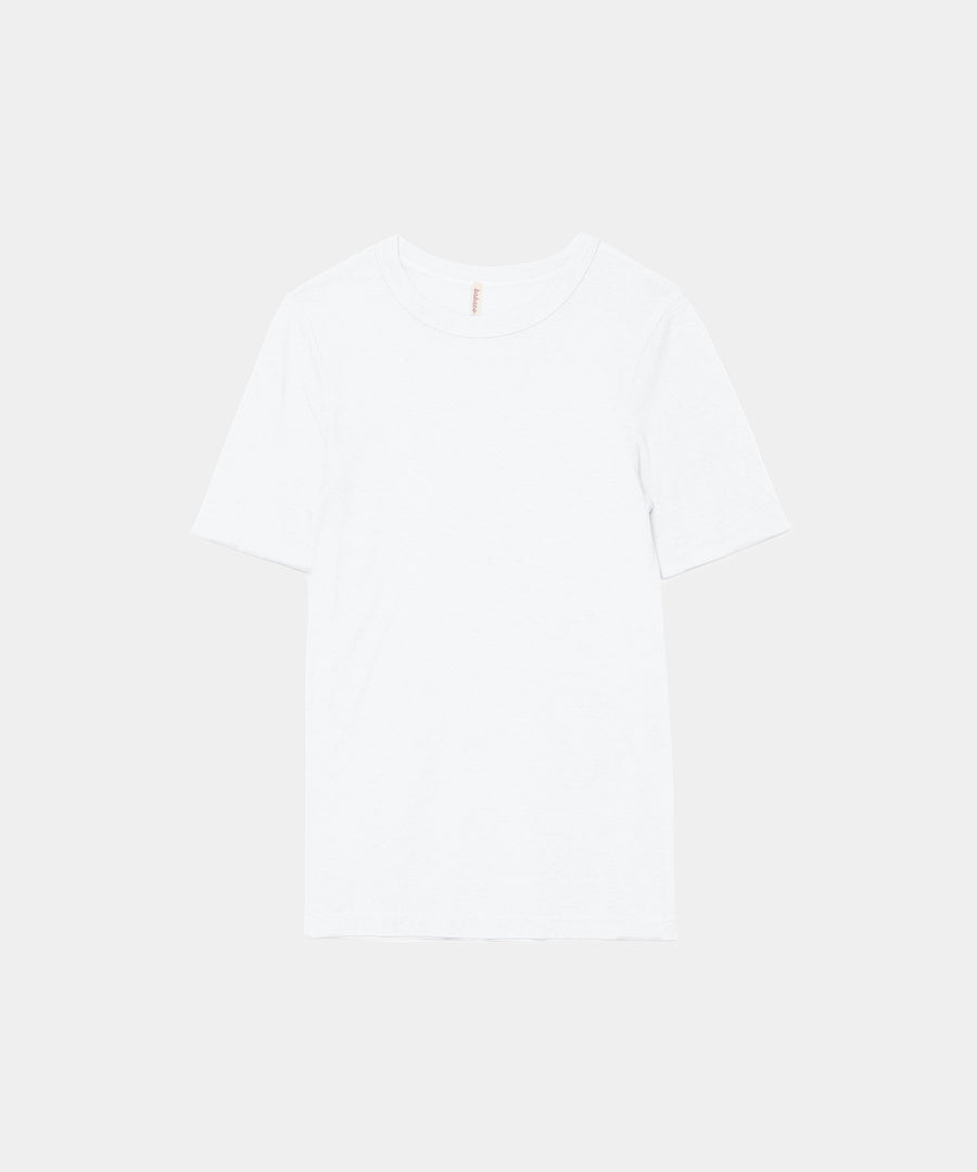 Cotton/Silk Basic T-shirt
