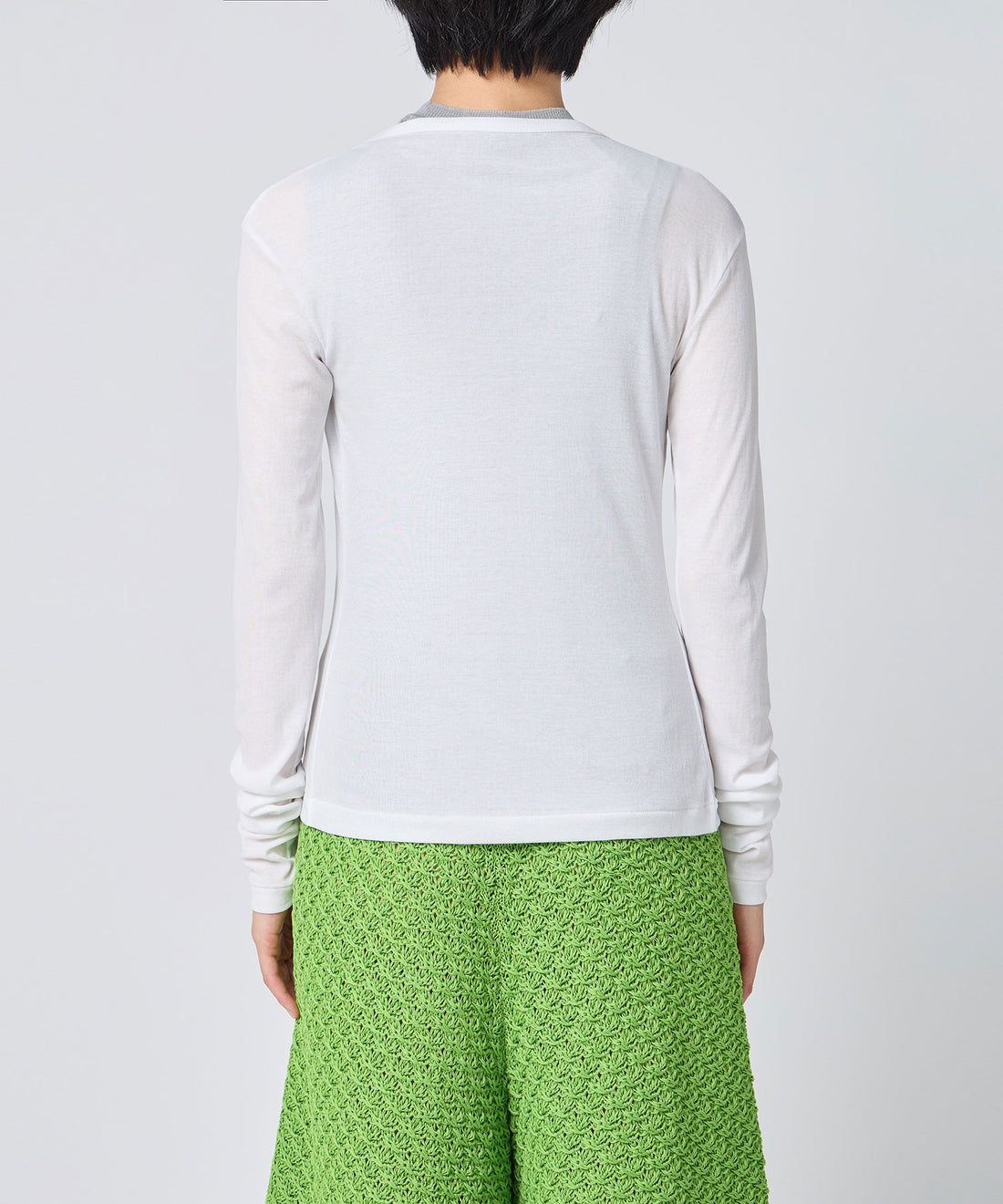 Twisted Cotton Cardigan