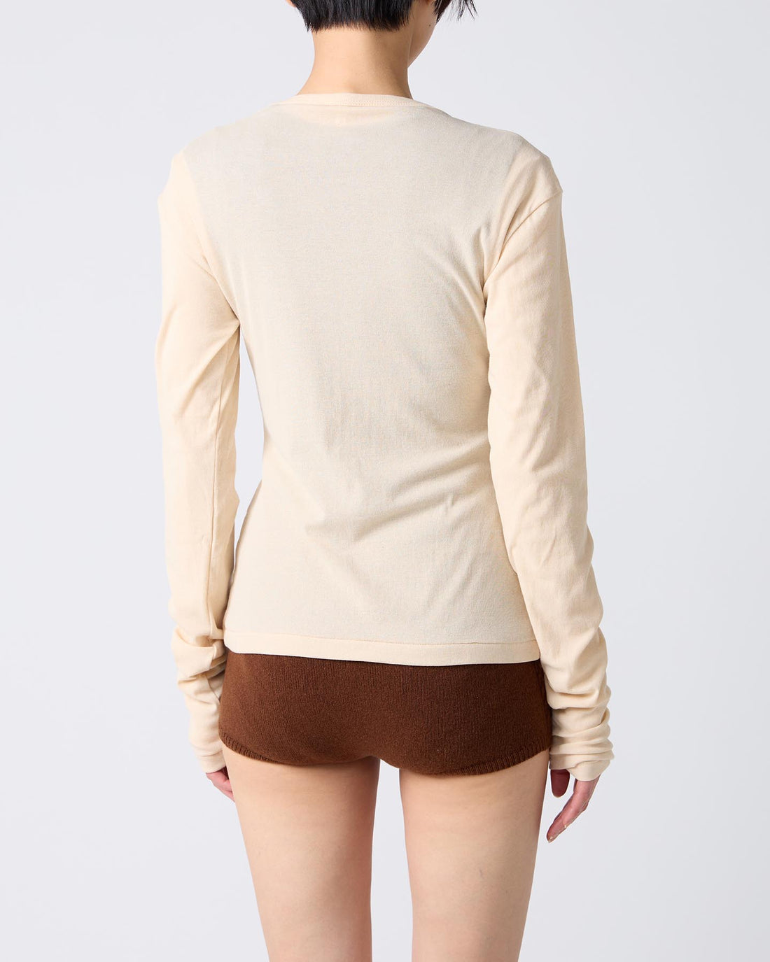 Twisted Cotton Cardigan