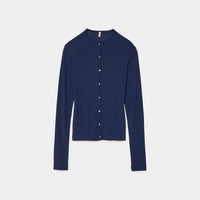 Twisted Cotton Cardigan